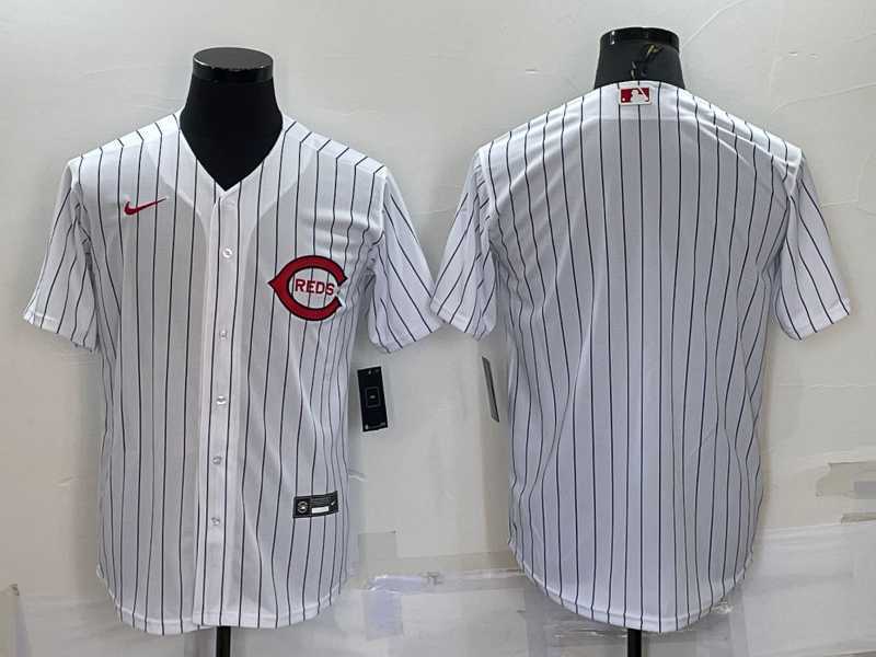 Men%27s Cincinnati Reds Blank 2022 White Field of Dreams Stitched Baseball Jersey->los angeles dodgers->MLB Jersey